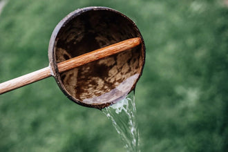 Montessori Coconut Scoop dropping water - Learning Island