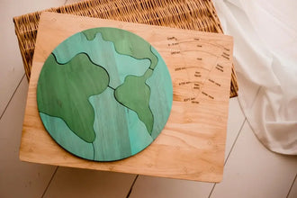 Earth Core Montessori Wooden Puzzle final version - Learning Island