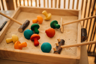 Sand Sensory Tray and Play Set side picture - Learning Island