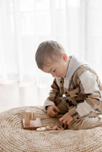 Horizontal Montessori Wooden Sorting boy playing - Learning Island