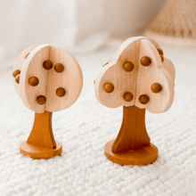 Wooden Fruit Trees Toy close-up - Learning Island