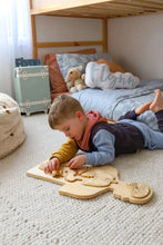 Wooden Anatomy Puzzle far view kid toy - Learning Island